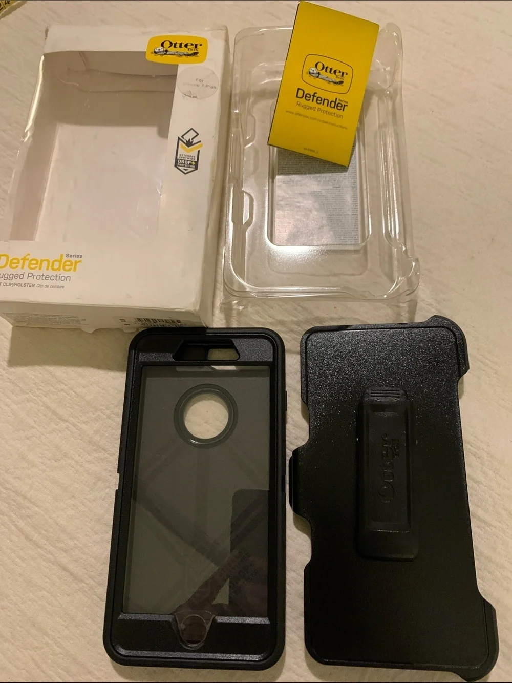 Otter box defender rugged protection belt clip holster case iPhone 7 Plus
